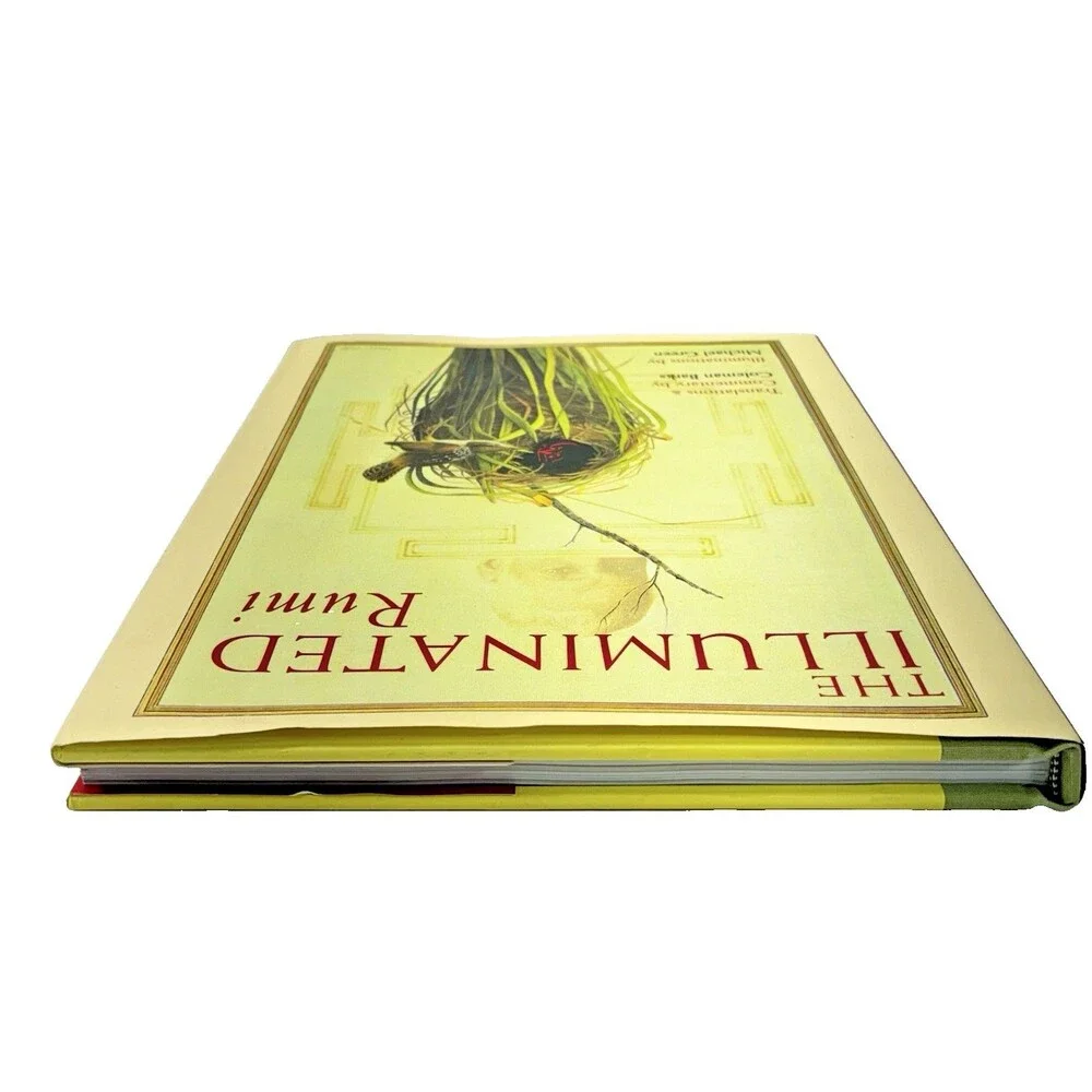 Illuminated Rumi by Rumi Vintage 1997 Broadway Books First Edition Hardback